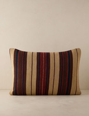 Vintage Lumbar Pillow No. 244, 16