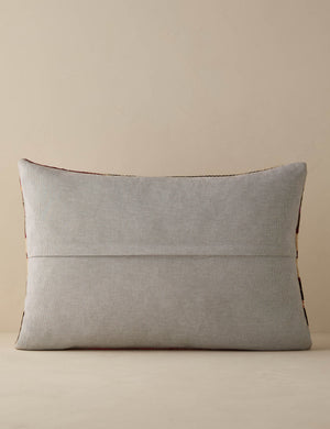 Vintage Lumbar Pillow No. 296, 16