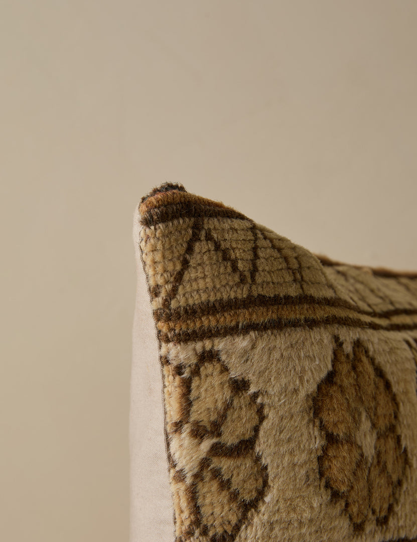 Vintage Lumbar Pillow No. 303, 16" x 24"