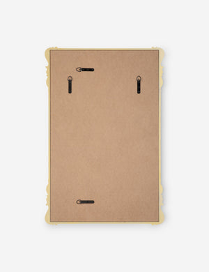 Back of the Charlo ornate scroll frame wall mirror