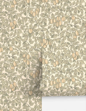 Scalamandre Emrik Wallpaper by Sandberg, Oat - Swatch