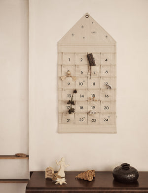 Star Christmas Calendar by Ferm Living : Sand