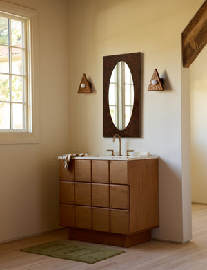 Lee Bath Vanity by Sarah Sherman Samuel : Russet / 36