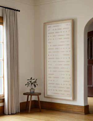Cordian Long Wall Art : Sand