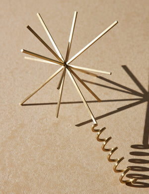 Brass Star Tree Topper by Ferm Living