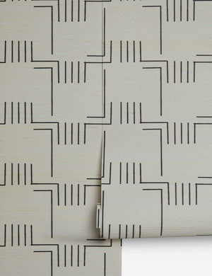 Mesa Grasscloth Wallpaper by Élan Byrd