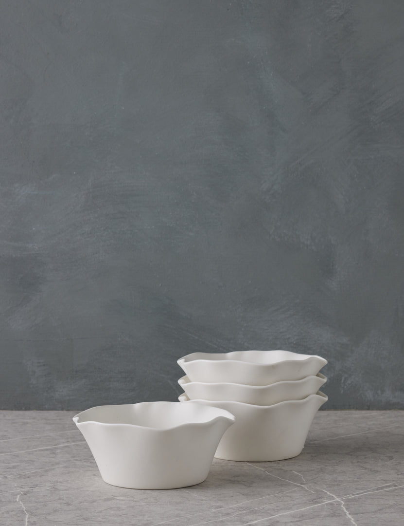 #color::ivory #style::cereal-bowls--set-of-4