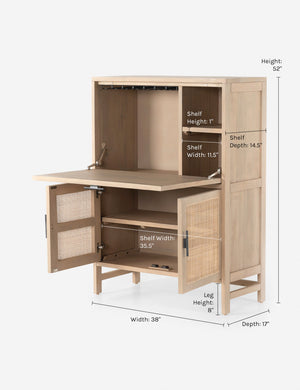 Philene Bar Cabinet