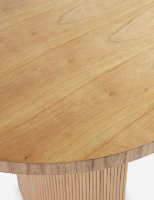 Open Box: Elvia Oval Dining Table, Natural