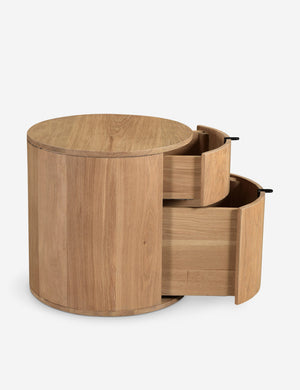 Open Box: Kono 2-Drawer Nightstand, Natural