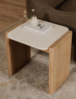 Open Box: Lindahl Side Table, Natural