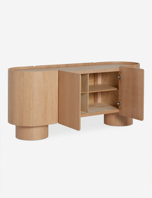 Open Box: Raphael Sideboard, Honey Oak