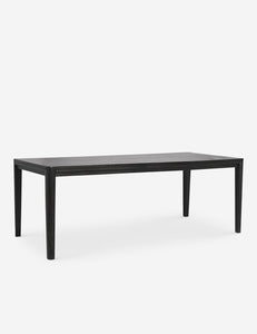 Open Box: Reese Dining Table, Black 82"W