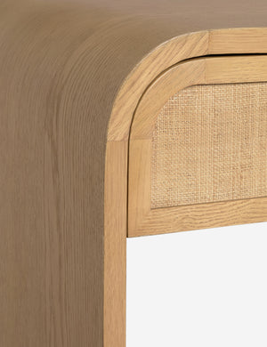 Open Box: Suzette Console Table, Natural Oak