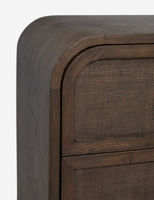 Open Box: Suzette Nightstand, Smoked Oak