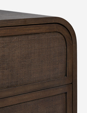 Open Box: Suzette Nightstand, Smoked Oak
