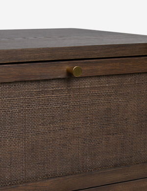 Open Box: Suzette Nightstand, Smoked Oak