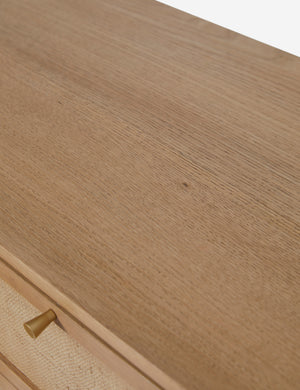 Open Box: Suzette Wide Dresser, Natural Oak