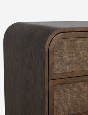 Open Box: Suzette Wide Dresser, Smoked Oak