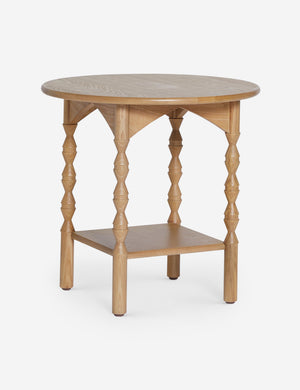 Open Box: Topia Round Side Table, Natural by Ginny Macdonald