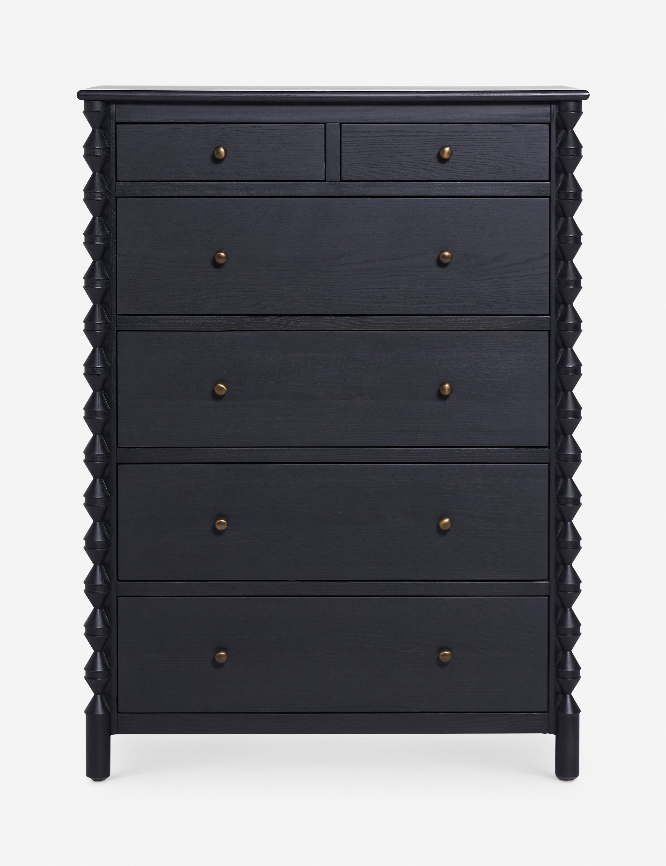 Open Box: Topia 6-Drawer Dresser, Black by Ginny Macdonald