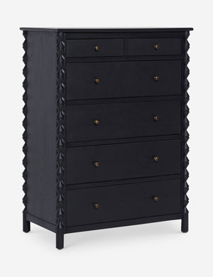 Open Box: Topia 6-Drawer Dresser, Black by Ginny Macdonald