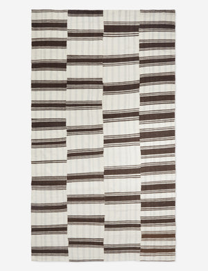 Vintage Kilim Flatweave Wool Rug No. 37, 3'11