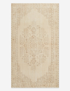 Vintage Turkish Hand-Knotted Wool Rug No. 327, 5'3