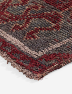 Vintage Turkish Hand-Knotted Wool Rug No. 234, 4'9