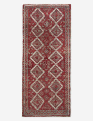 Vintage Turkish Hand-Knotted Wool Rug No. 234, 4'9