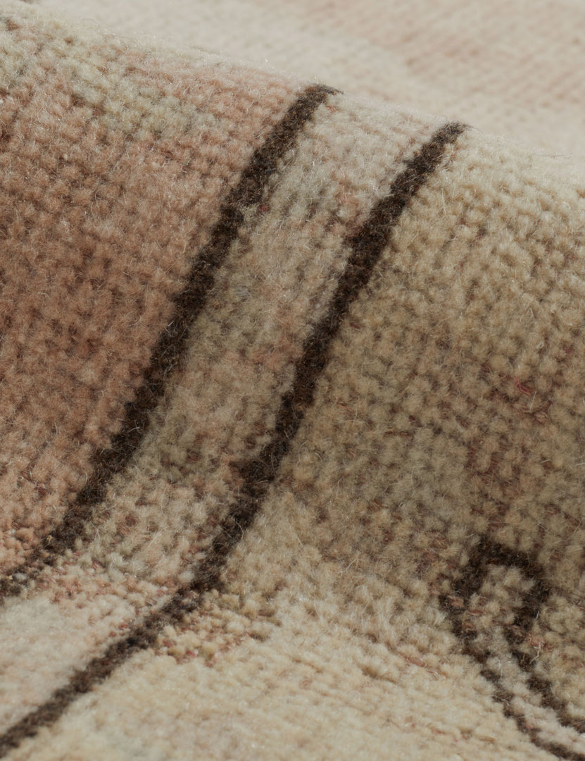 Vintage Turkish Hand-Knotted Wool Runner Rug No. 136, 2'5" x 9'4"