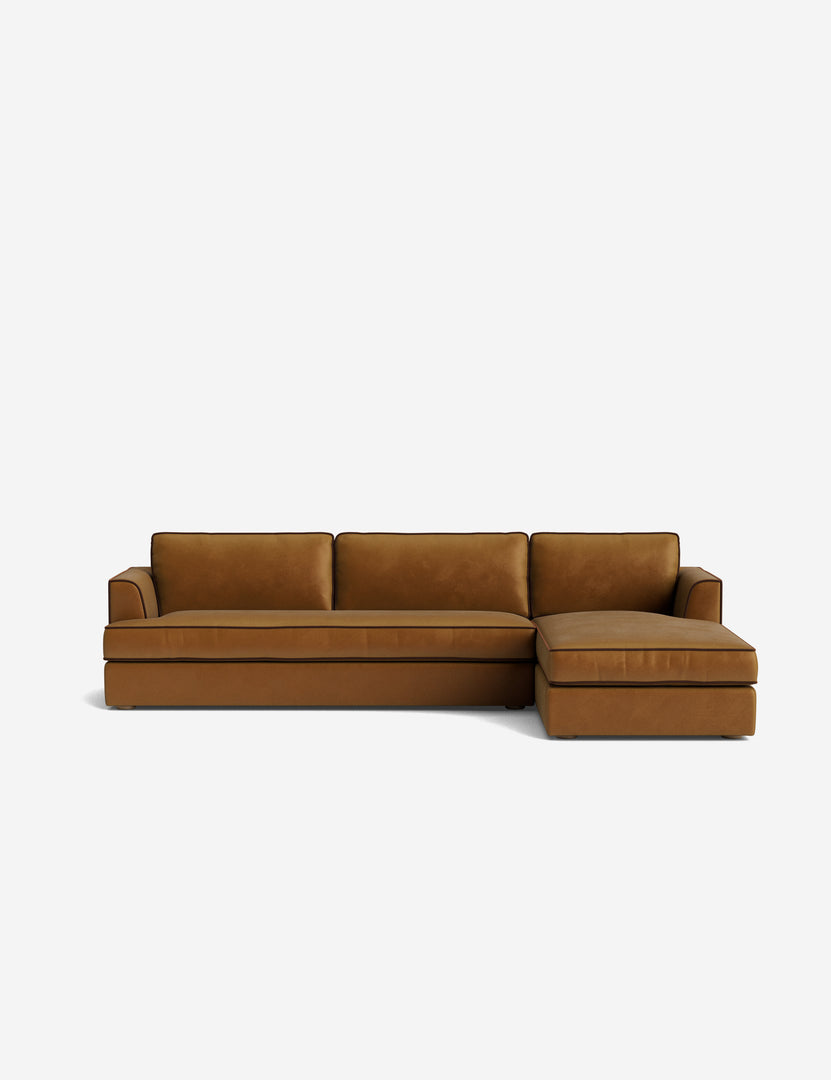 #color::cognac-velvet-praline-porto-velvet #size::127-W #configuration::right-facing