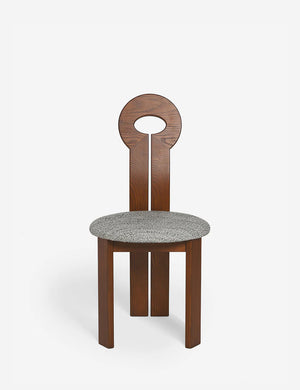 Whit honey wood sculptural dining chair by sarah sherman samuel