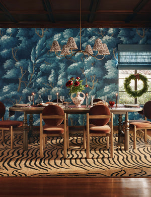Bellona Wallpaper Mural : Blue