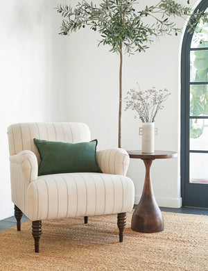 Vyolet Accent Chair : Natural Stripe