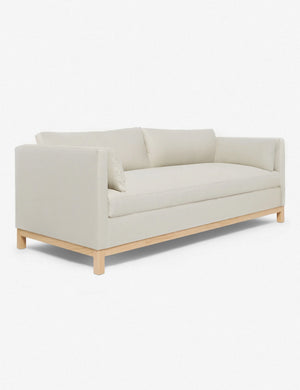 Angled view of the Natural Hollingworth Sofa