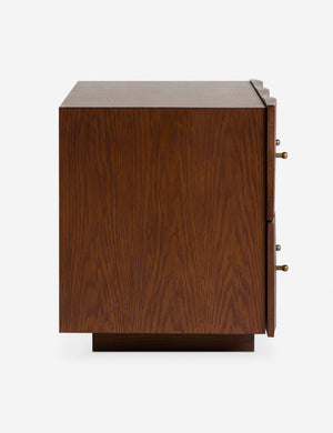 Open Box: Otelia Nightstand, Vintage Brown by Sarah Sherman Samuel