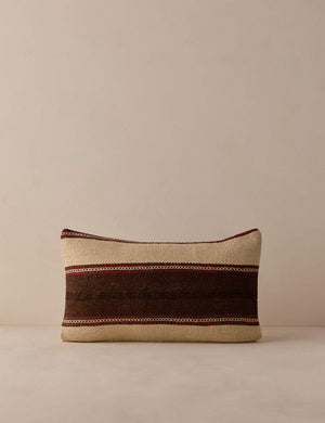Vintage Lumbar Pillow No. 325, 12