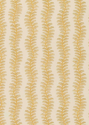 Sunniva Cotton Fabric Swatch, Ochre