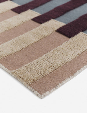 Otti Hand-Knotted Wool Rug Swatch by Nina Freudenberger