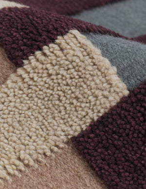 Otti Hand-Knotted Wool Rug Swatch by Nina Freudenberger