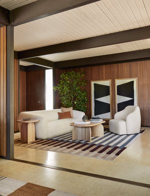 Otti Hand-Knotted Wool Rug Swatch by Nina Freudenberger