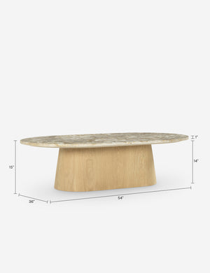 Tiffany Oval Coffee Table