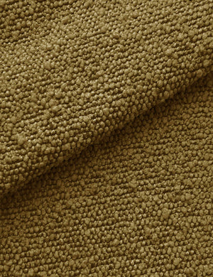 The Ochre Boucle fabric