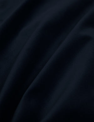 The navy Velvet fabric