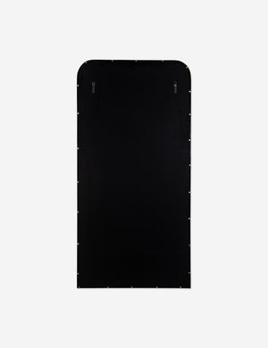 back of the Homare slim, slightly rounded full length mirror