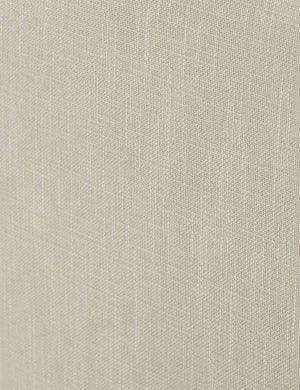 The natural linen fabric