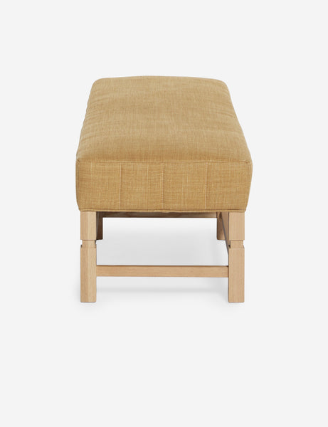 #color::camel-linen | Side of the Ambleside Camel Linen bench