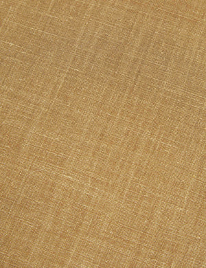 The camel linen fabric