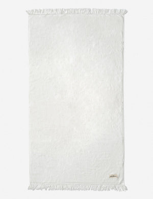 Antique white Beach Towel by Business & Pleasure Co